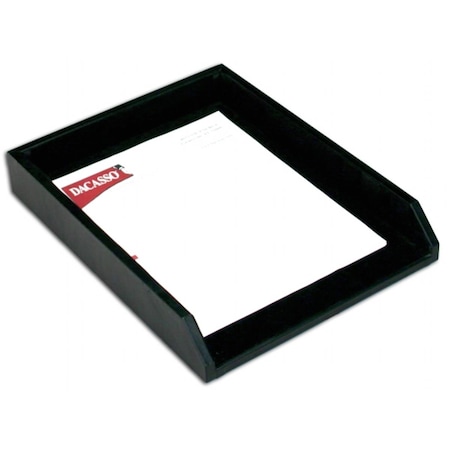 Dacasso Leather Front-Load Letter Tray A1001